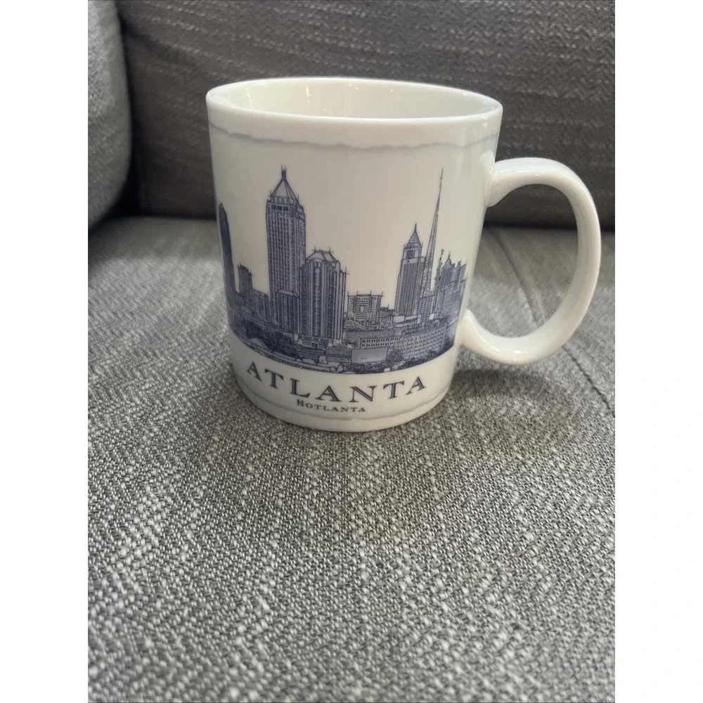 Starbucks  Atlanta 2007 Architecture Series Collectable Mug Cup 18 oz Hotlanta